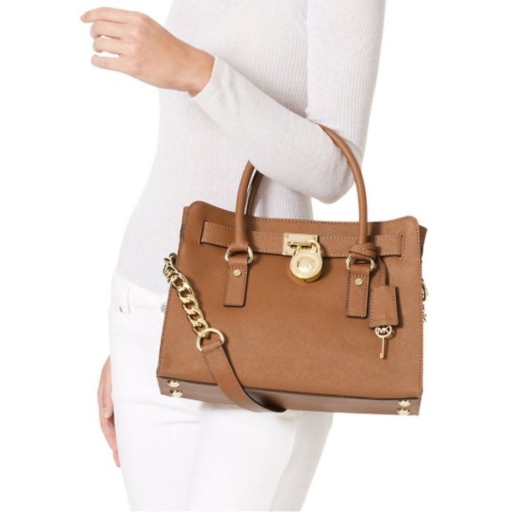 Michael Michael Kors Hamilton Soft Leather Bag
